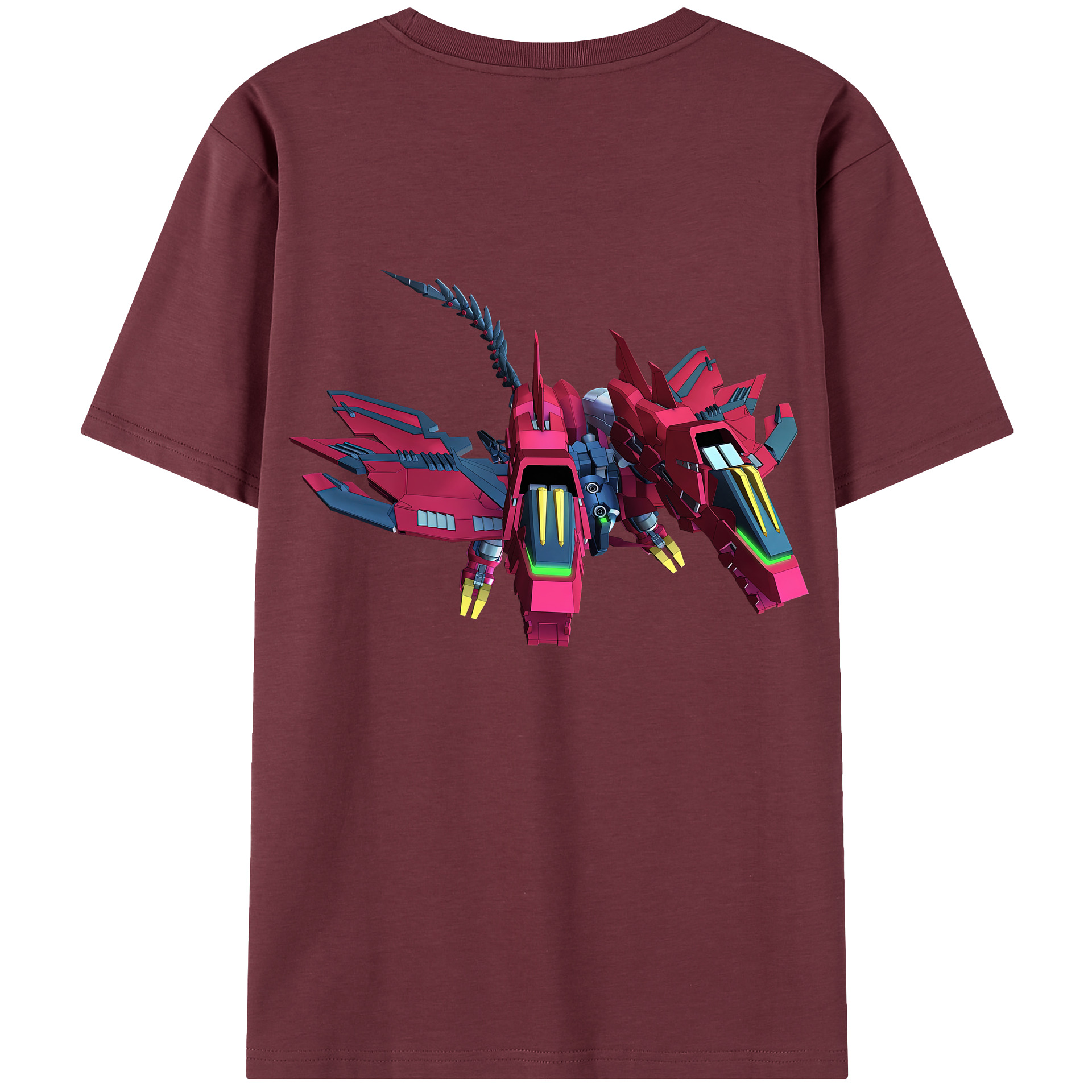 （画像用） 機動戦士ガンダム Mobile Suit Gundam 綿100％半袖Tシャツ（背面プリント）